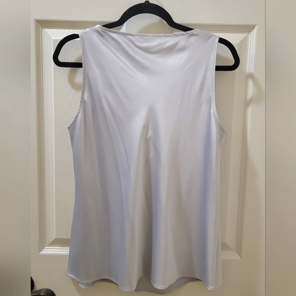 Whitehouse Silver Cowl Neck Blouse - Picture 3 of 3